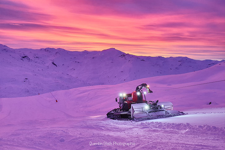 Photo historique aux Menuires